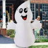 GOOSH 5 FT Halloween Inflatable Ghost Outdoor Decoration with Magic Light and Built-in LEDs