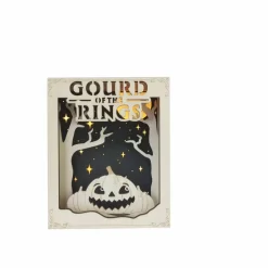 8.75" Gourd of the Rings Shadow Box DIY Wood Décor by Make Market®