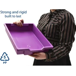 Gratnells Shallow F1 Tray, 8ct.