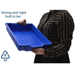Gratnells Shallow F1 Tray, 8ct.