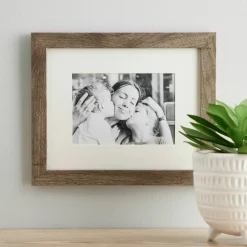 Gray Belmont Frame with Mat by Studio Décor®