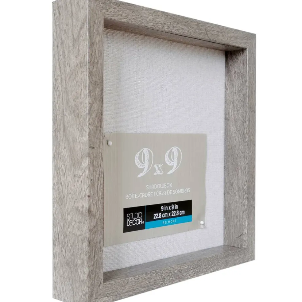 Gray Belmont Shadow Box by Studio Décor®