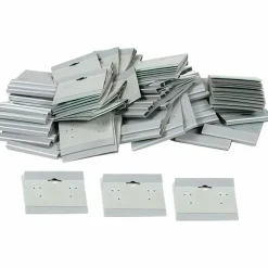 200 Gray Hanging Earring Cards Revolving Rotating Display Stand