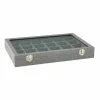 Gray Jewelry Tray with Lid By Bead Landing™