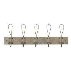 Gray Metal Vintage Wall Hook, 11
