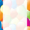 Great Papers! Balloon Border Stationery Letterhead, Invitations and Announcements, Printer Friendly, 8.5"x11", 80 Pack