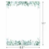 Great Papers! Elegant Eucalyptus Letterhead, for Invitations, Announcements and Personal Messages, Printer Friendly 8.5”x11”, 50 Pack