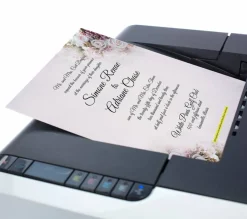 Great Papers! Elegant Florals Letterhead, for Invitations, Announcements and Personal Messages, Printer Friendly 8.5" x 11", 50 Pack