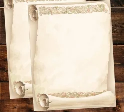 Great Papers! Florentine Scroll Stationery Letterhead, Invitations and Announcements, Printer Friendly, 8.5"x11", 80 Pack