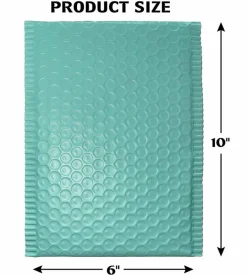 Great Papers! Mailer, Bubble, Special Blue, Poly Tear and Moisture Resistant, 6" x 9", 50 count