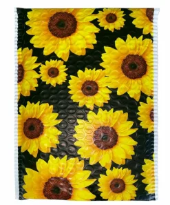 Great Papers! Mailer, Bubble, Sunflowers, Poly Tear and Moisture Resistant, 6