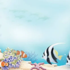Great Papers! Sea Life Stationery Letterhead, Invitations and Announcements, Printer Friendly, 8.5"x11", 80 Pack