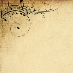 Great Papers! Treble Clef Stationery Letterhead, Invitations and Announcements, Printer Friendly, 8.5"x11", 80 Pack