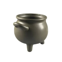 Green Ceramic Cauldron by Ashland®
