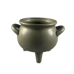 Green Ceramic Cauldron by Ashland®