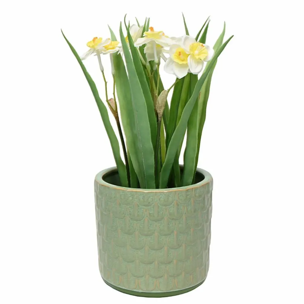 5.75" Green Ceramic Pot by Ashland®