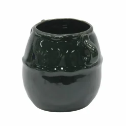 6" Green Ceramic Pot with Handles by Ashland®