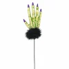12" Green Hand with Feather Pick by Ashland®