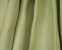 Green Moygashel Twill Irish Linen Solid Woven Home Decorating Fabric By the Yard
