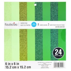 Green Paper Pad by Recollections™, 6