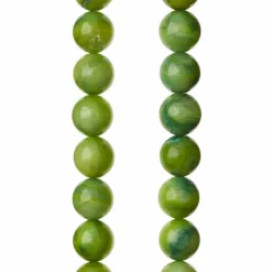 Green Shell Round Beads, 8mm by Bead Landing™