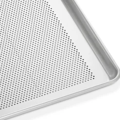 GRIDMANN Commercial Grade Aluminium Cookie Sheet Baking Tray - 6 Pans