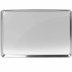 GRIDMANN Commercial Grade Aluminium Cookie Sheet Baking Tray - 6 Pans