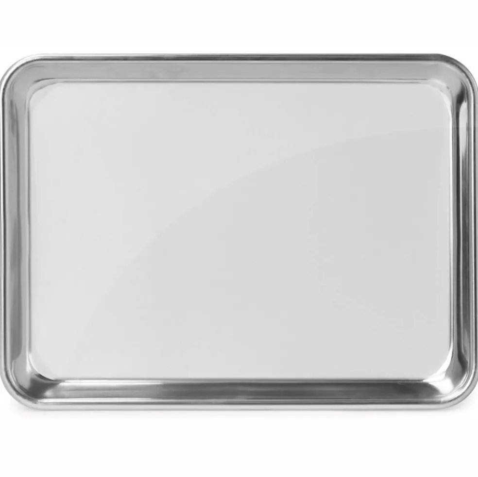 GRIDMANN Commercial Grade Aluminium Cookie Sheet Baking Tray - 6 Pans