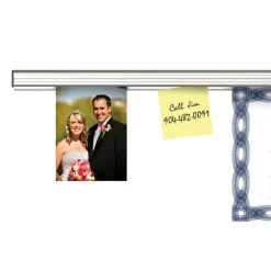 Grip-a-Strip® Satin Display Rail