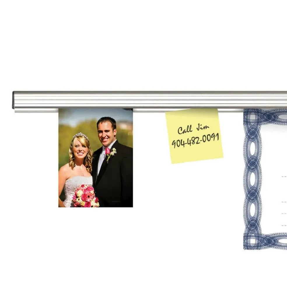 Grip-a-Strip® Satin Display Rail