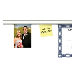 Grip-a-Strip® Satin Display Rail