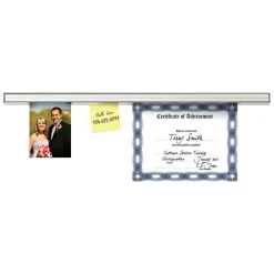 Grip-a-Strip® Satin Display Rail