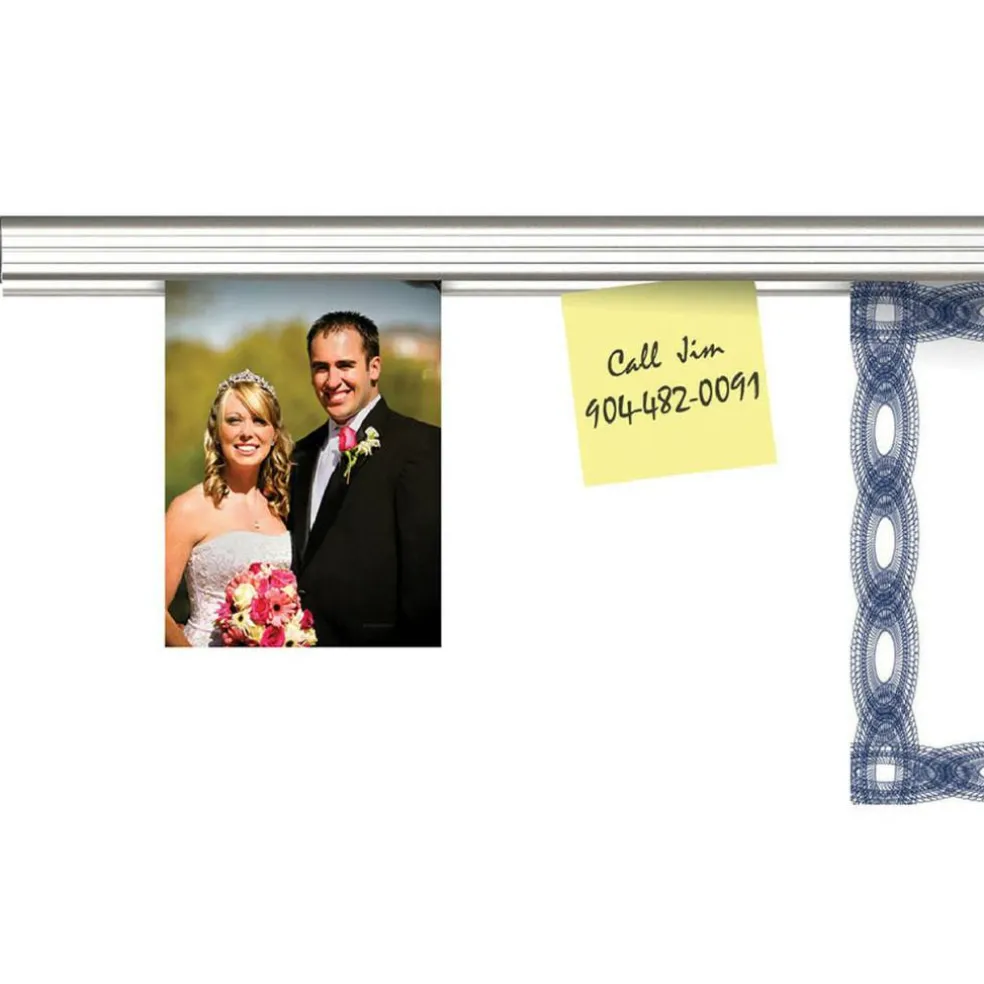 Grip-a-Strip® Satin Display Rail