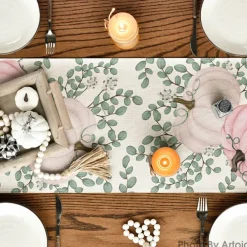 210 GSM Fall Table Runner Home Party Decor 13x72 Inch