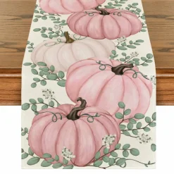 210 GSM Fall Table Runner Home Party Decor 13x72 Inch