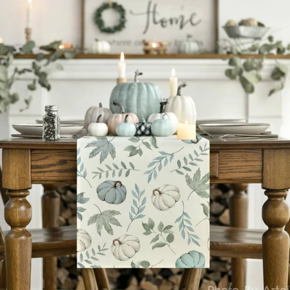 210 GSM Fall Table Runner Home Party Decor 13x72 Inch