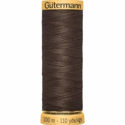 Gütermann 110yd. Natural Mercerized Cotton Thread