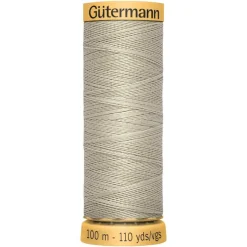 Gütermann 110yd. Natural Mercerized Cotton Thread