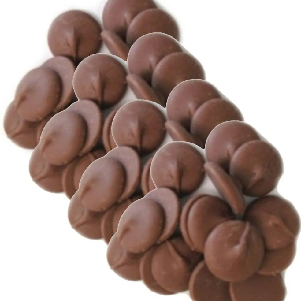 Guittard Fair Trade Eclipse Du Soleil Milk Chocolate Wafers One Pound