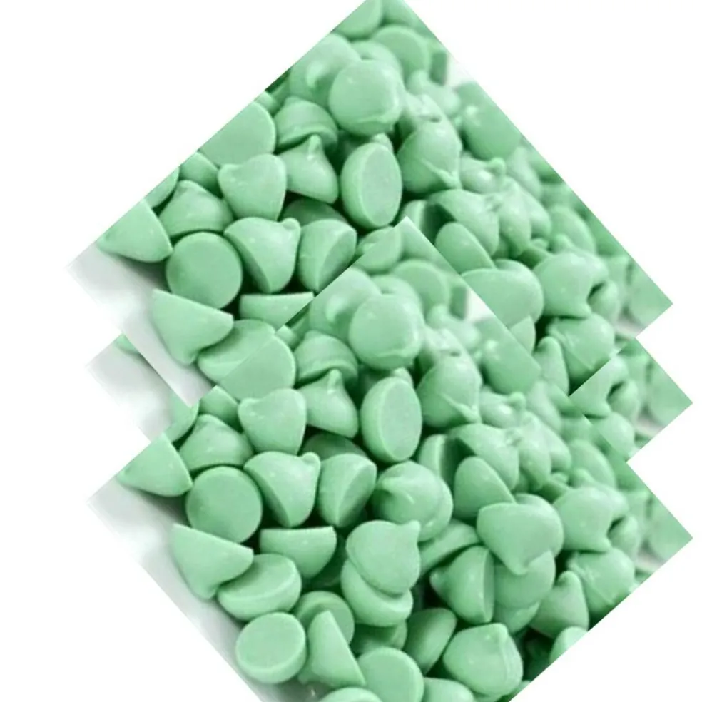 Guittard Green Mint Cookie Drops One Pound