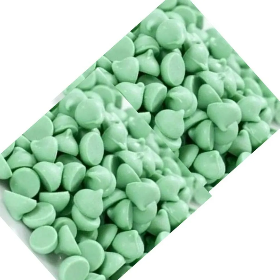 Guittard Green Mint Cookie Drops One Pound