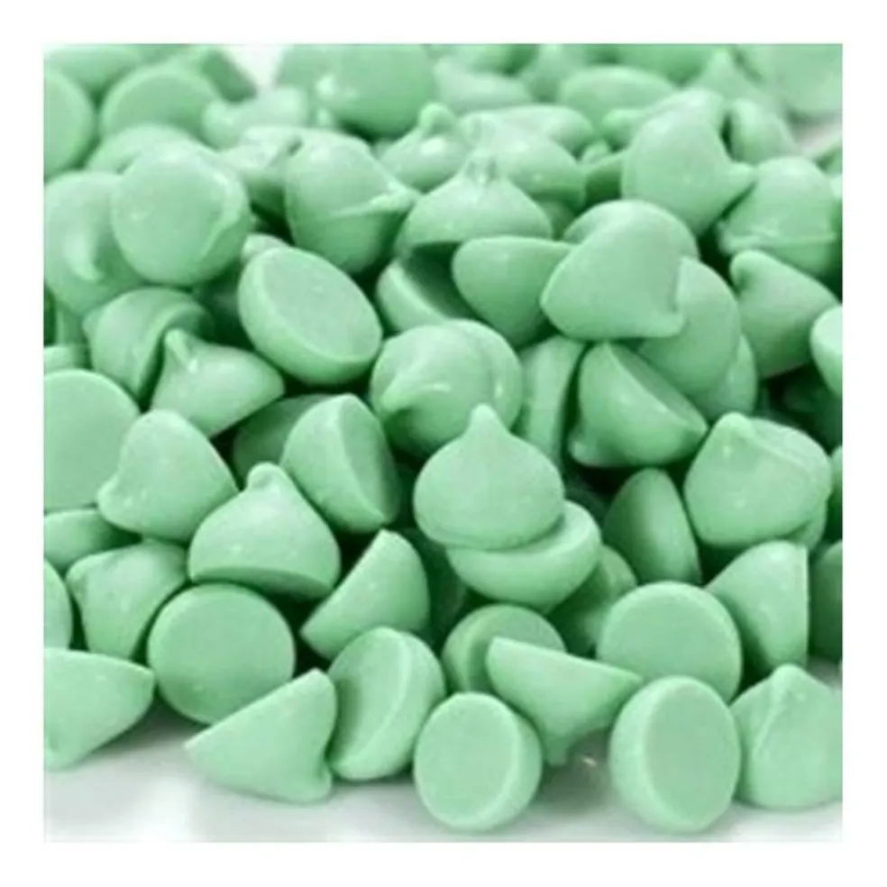 Guittard Green Mint Cookie Drops One Pound