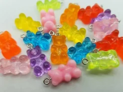 Gummy Bear Beads, Candy Charms