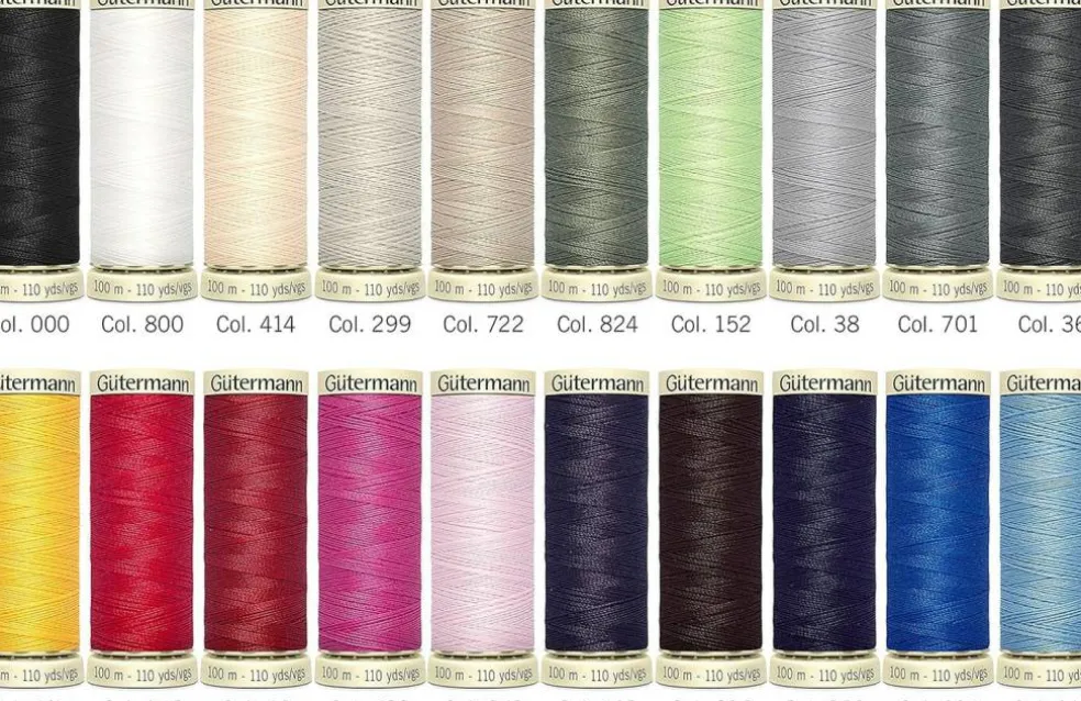 Gutermann - Sew-All Polyester 100M Basics - 20 Spool Set