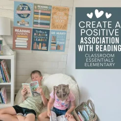 Hadley Designs 11" x 14" Colorful Pastel Reading Posters Set