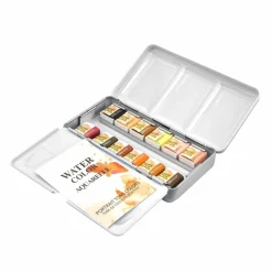12 Half Pans Portrait Watercolor Set by Artist's Loft™