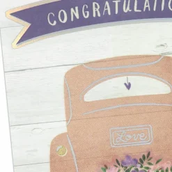 Hallmark Enjoy the Journey Wedding Card