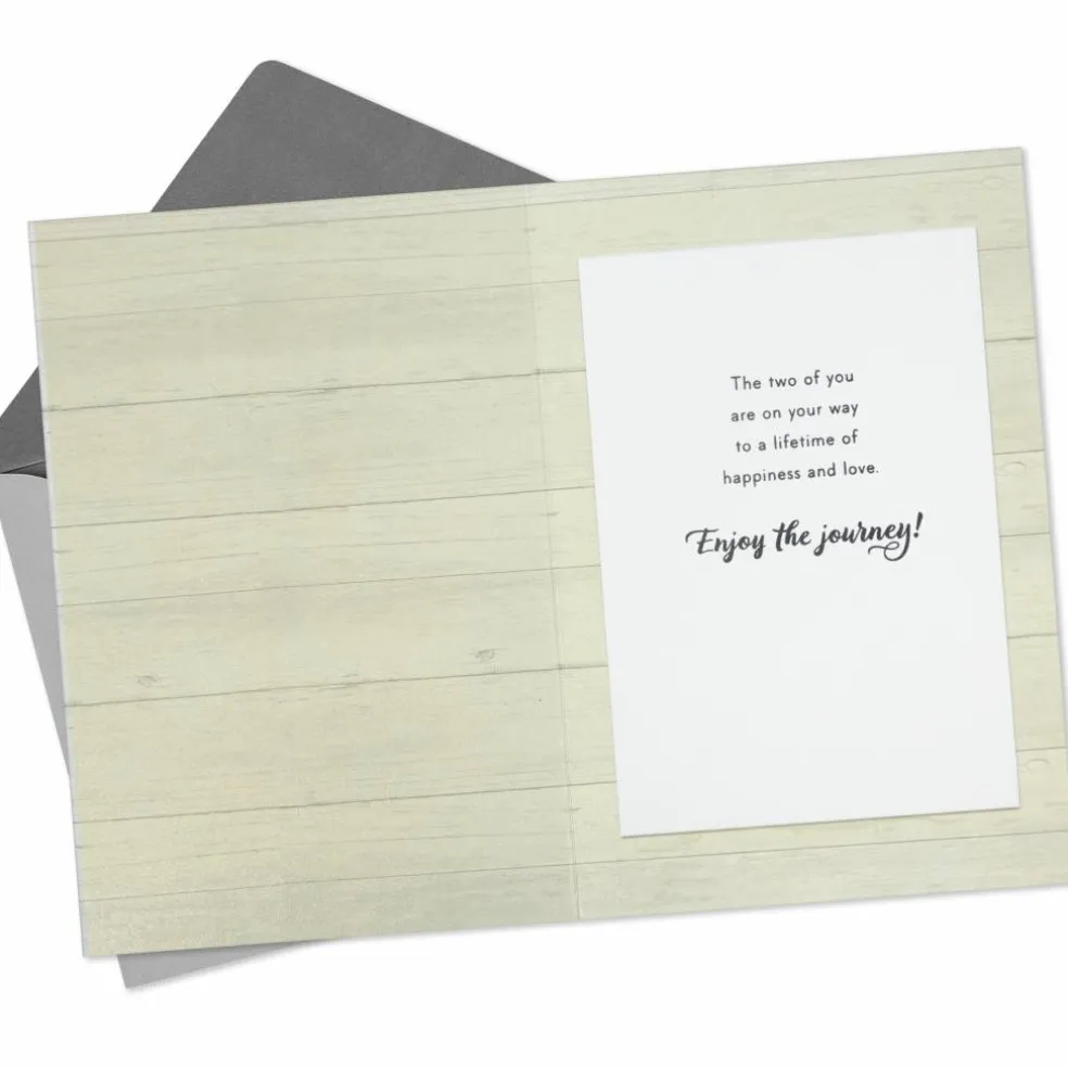 Hallmark Enjoy the Journey Wedding Card