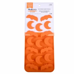 Halloween Bat & Moon Silicone Candy Mold by Makery™