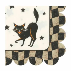 Halloween Black Cat Beverage Napkins, 20ct. by Celebrate It™